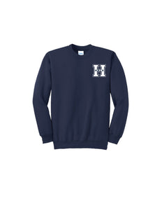 H LOGO YOUTH Crew Neck Pullover Sweatshirt - Gildan or Comparable Brand
