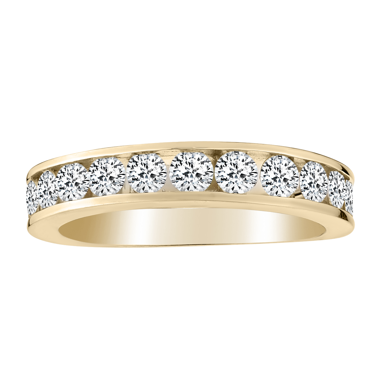 3.00 Carat Luxury Diamond Bracelet, 10kt Yellow Gold…
