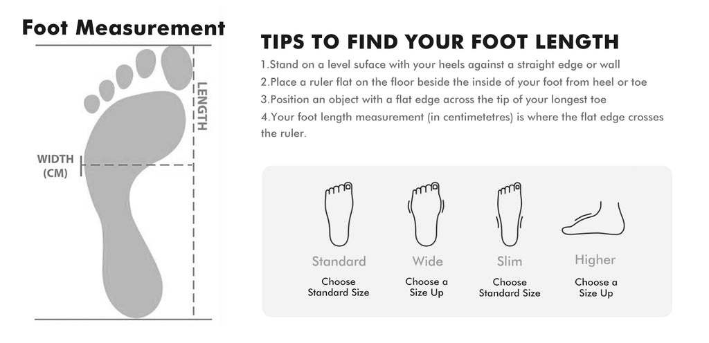 Comprehensive Guide - How to Choose the Right Shoe Size – Dbeck Shoes