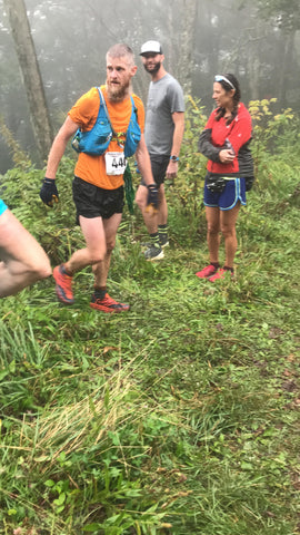 Runners at the start line of an ultramarathon