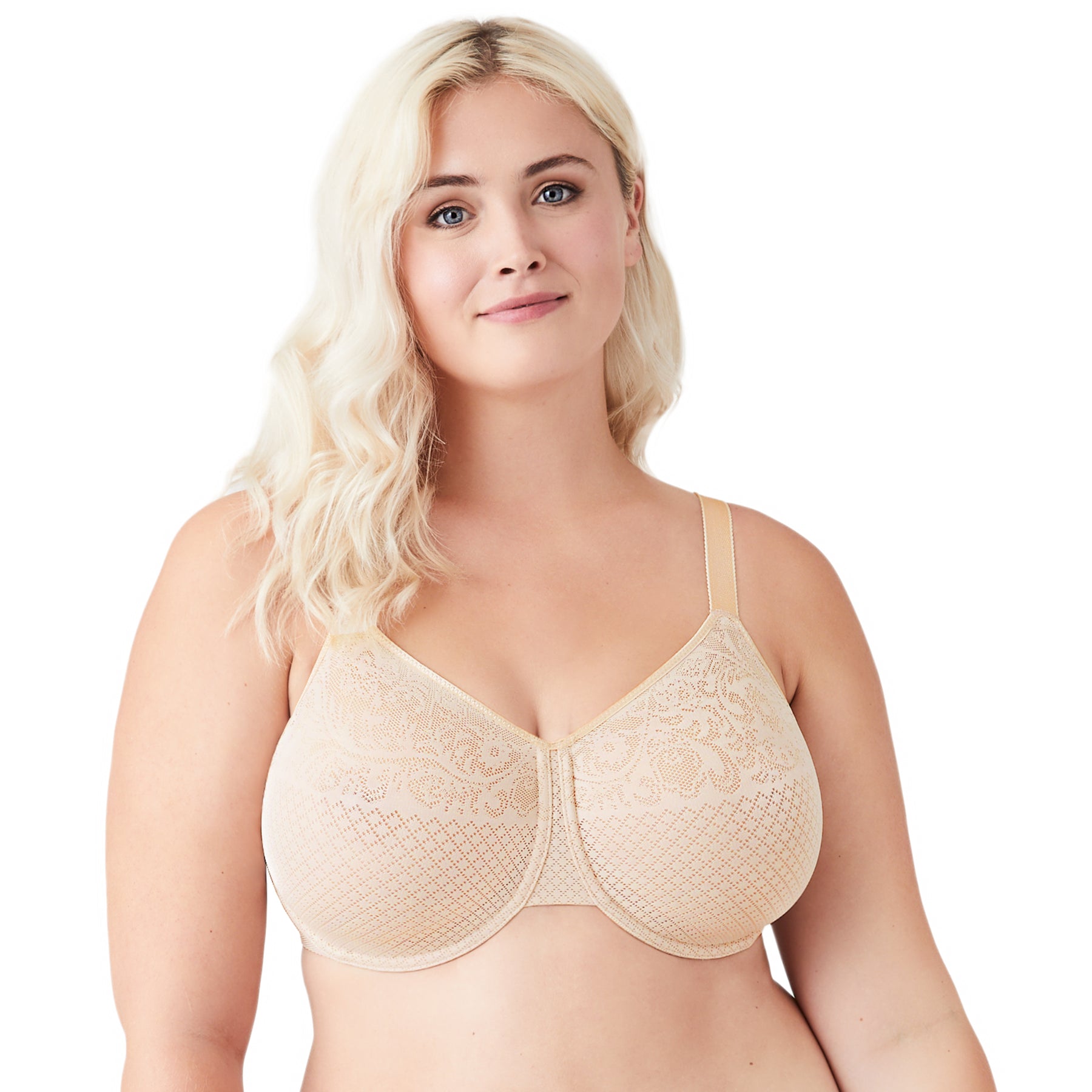 Wacoal Visual Effects Minimizer Non Padded Underwired Lace Bra