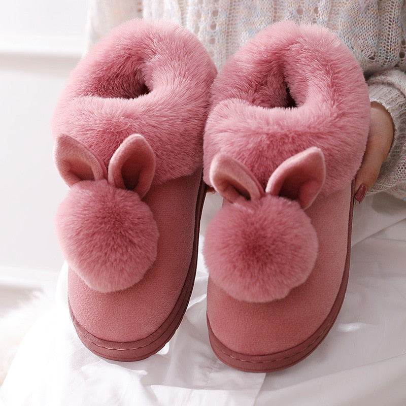 new look bunny slippers