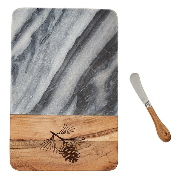 Large Wood Cutting Board Raised- Modern AgrarianWood Cutting Board - Raised  Modern Design with Bowl Cutout — Rusticcraft Designs