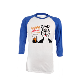 Hamm's Beer Bear Men's Light Blue T-Shirt-Small