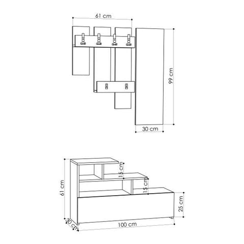 Westy Hallway Set