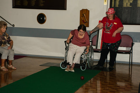 Seniors Exercising Nursing Home