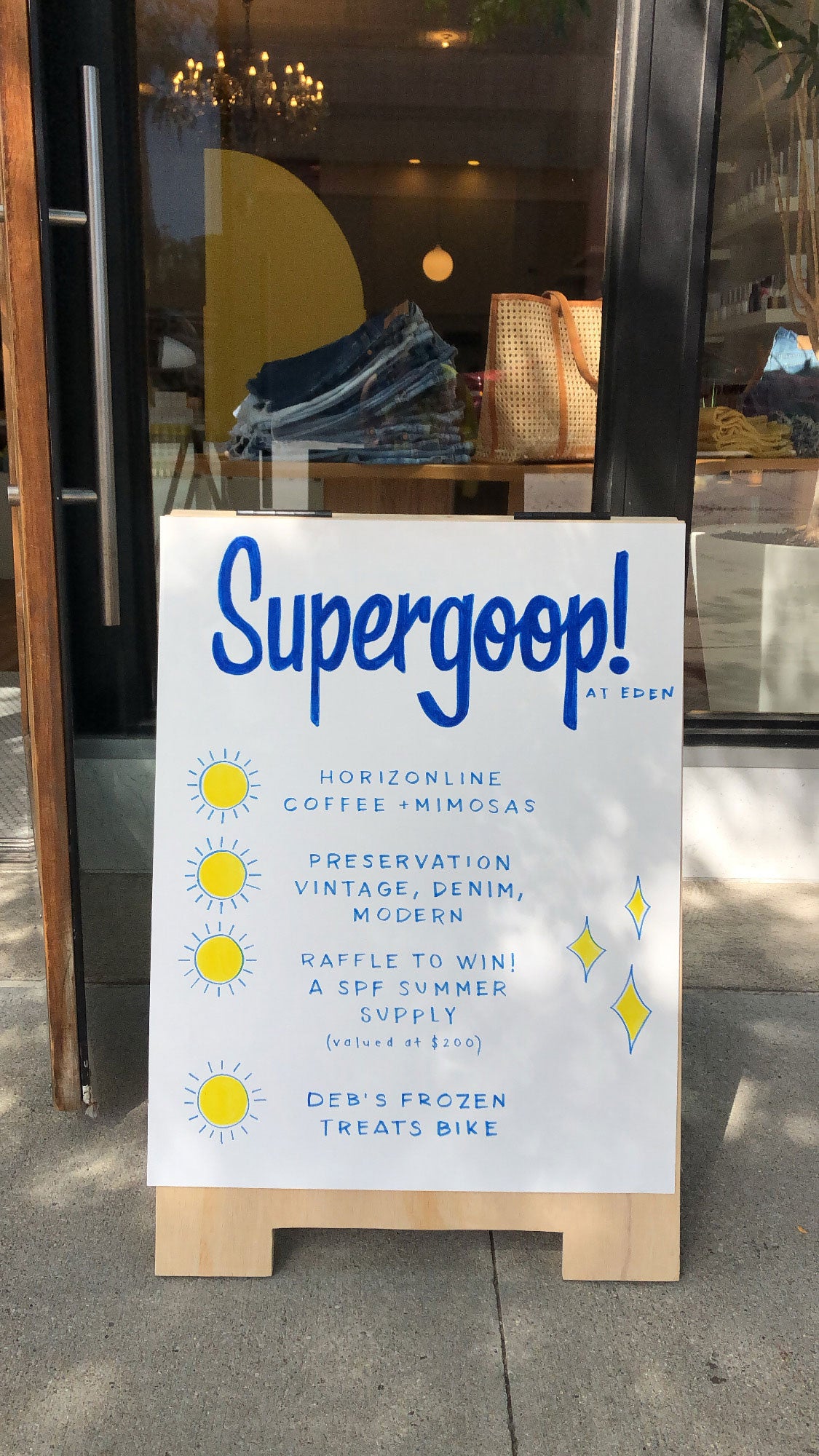 Supergoop! and Preservation event