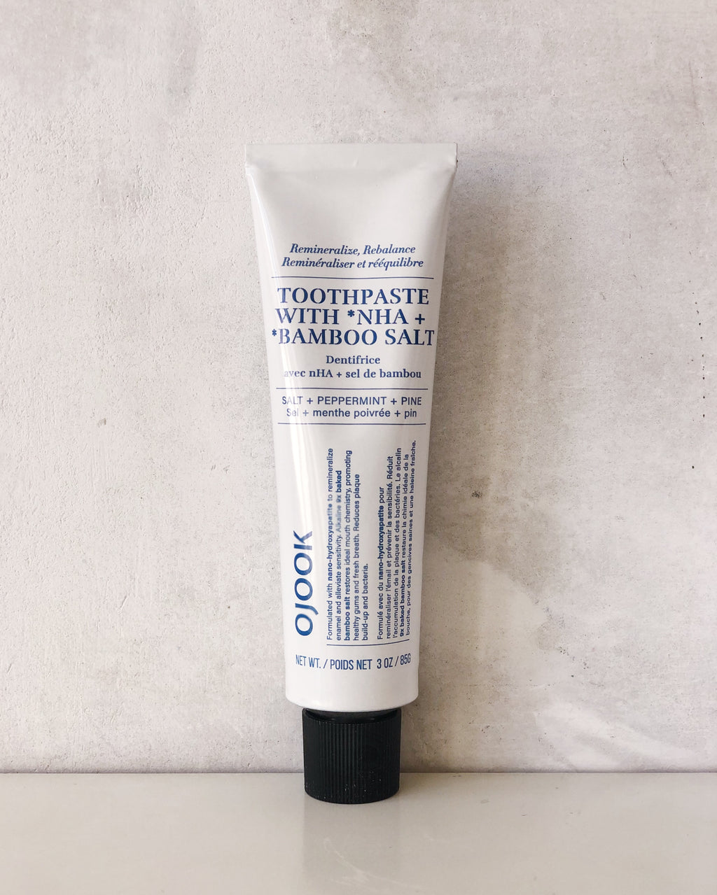 ojook bamboo salt toothpaste