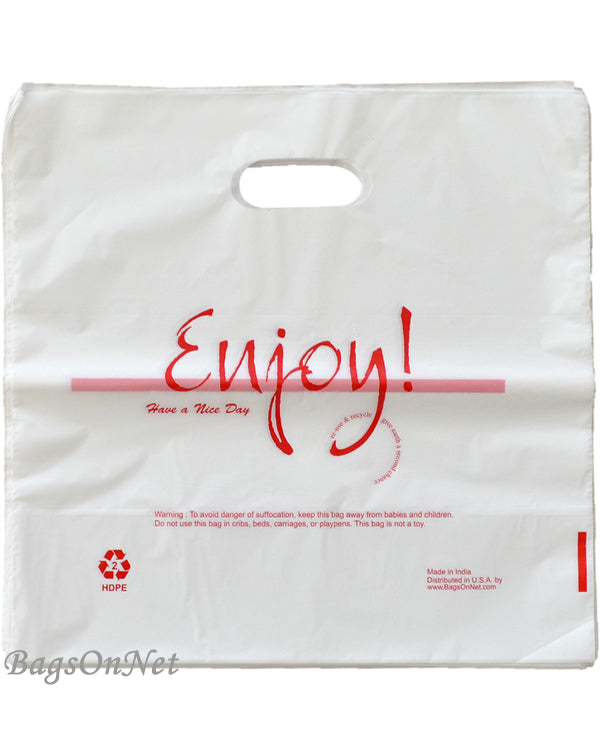 Medium Size Blue Oxo-Biodegradable Plastic Shopping Bags - Packed 1000 per  Box - BagsOnNet