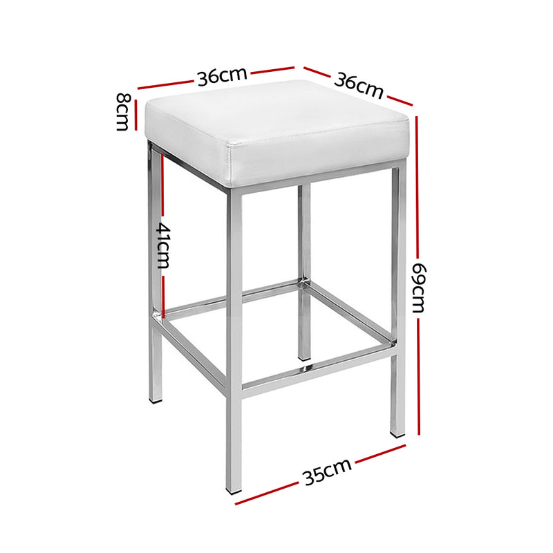 modern backless stool