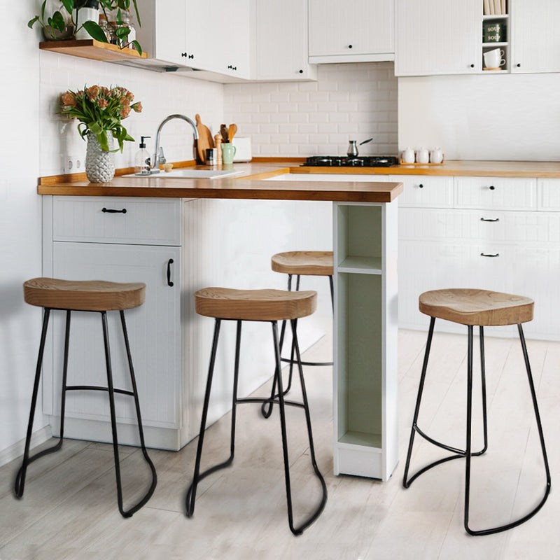 modern backless stool