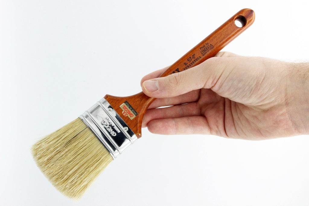 Baims Organic Cosmetics Larged Angled Brush, 1 Pc