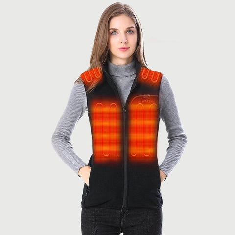 Women's Heated Fleece Vest 7.4V