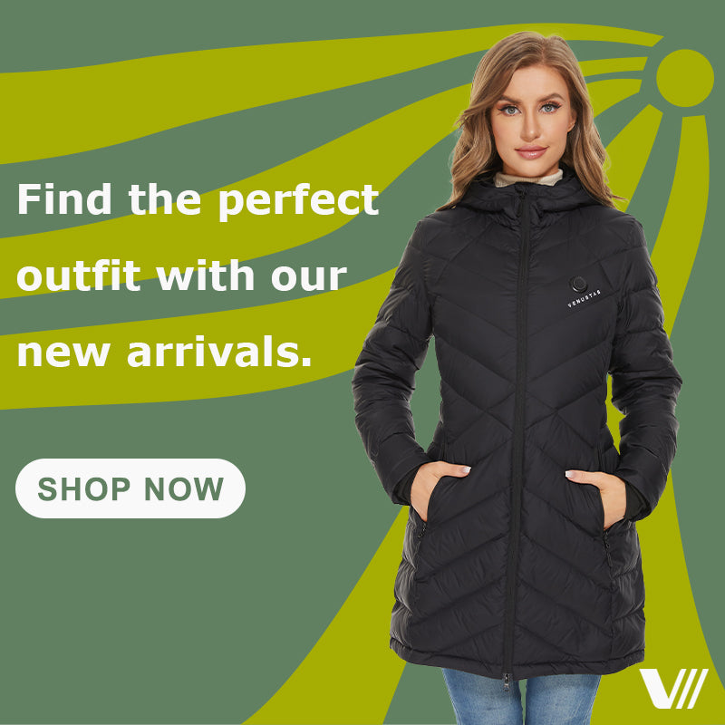 Venustas® Heated Apparel | Heated Jacket, Vest, Hoodie, Gloves