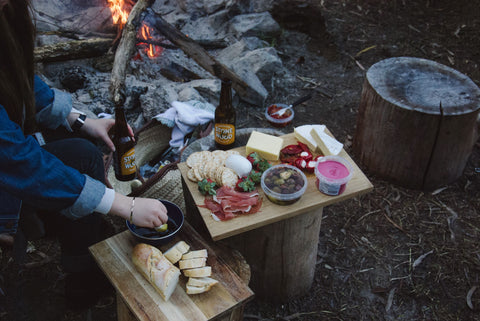 Collect great camping food ideas