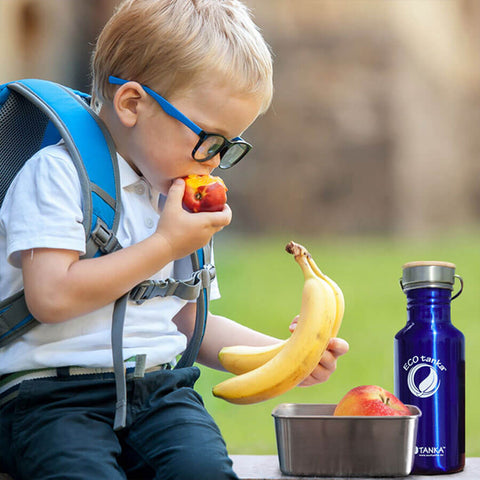 Kinder Schulanfang Minitanka Trinkflasche