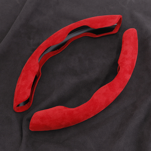 Car Anti-Skid Plush Steering Wheel Cover（2PCS）