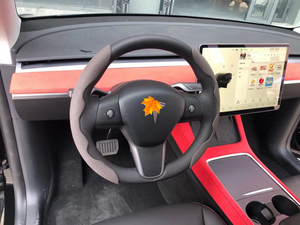 Car Anti-Skid Plush Steering Wheel Cover（2PCS）