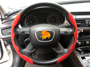 Car Anti-Skid Plush Steering Wheel Cover（2PCS）