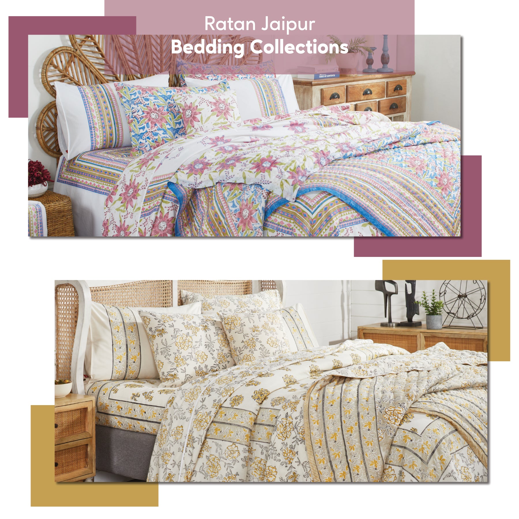 Ratan Jaipur Bedding Collections