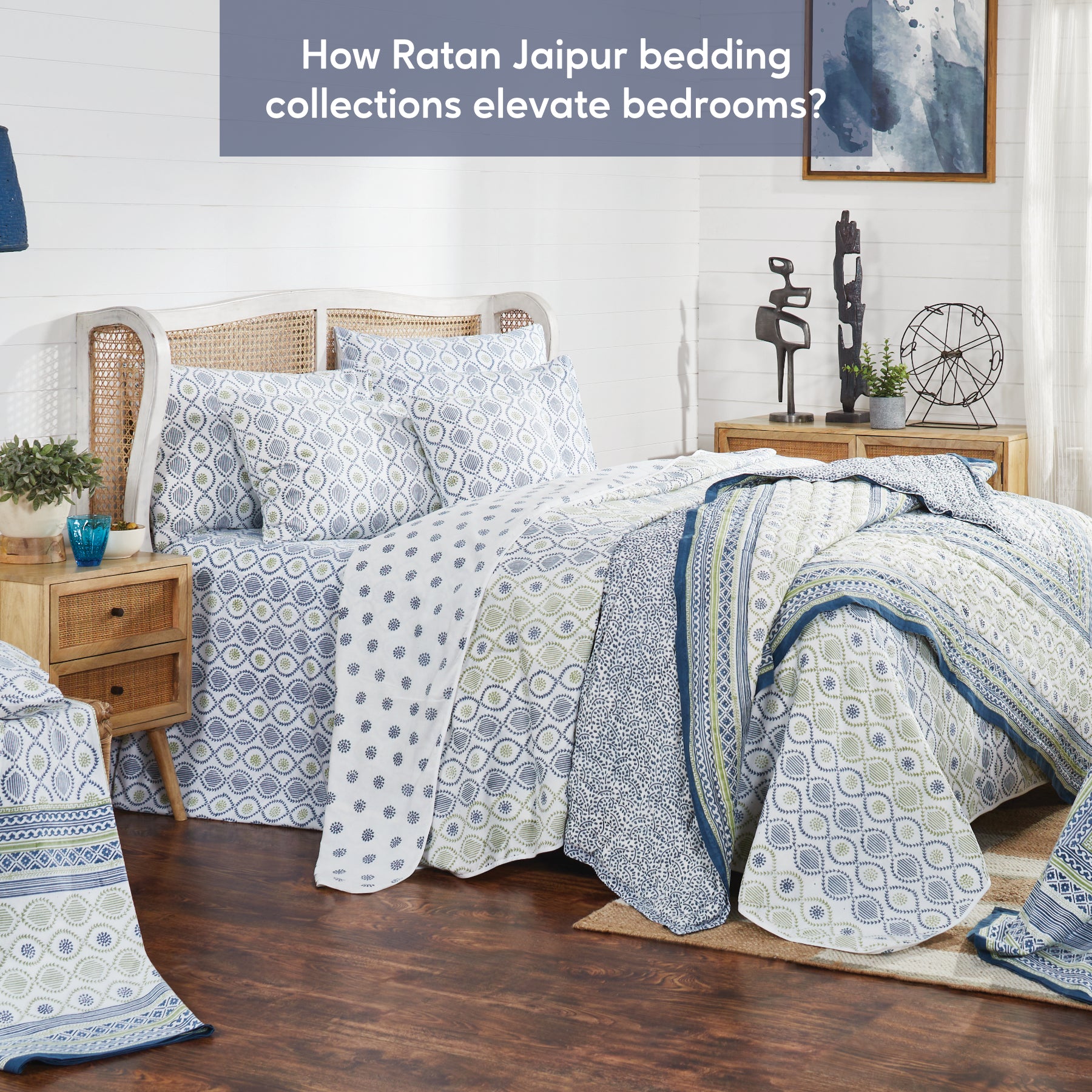 How Ratan Jaipur Bedding Collections Elevate Bedrooms?