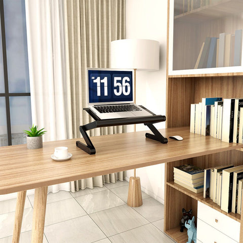 Image of Flexispot Portable Folding Sit Stand Desk T2B