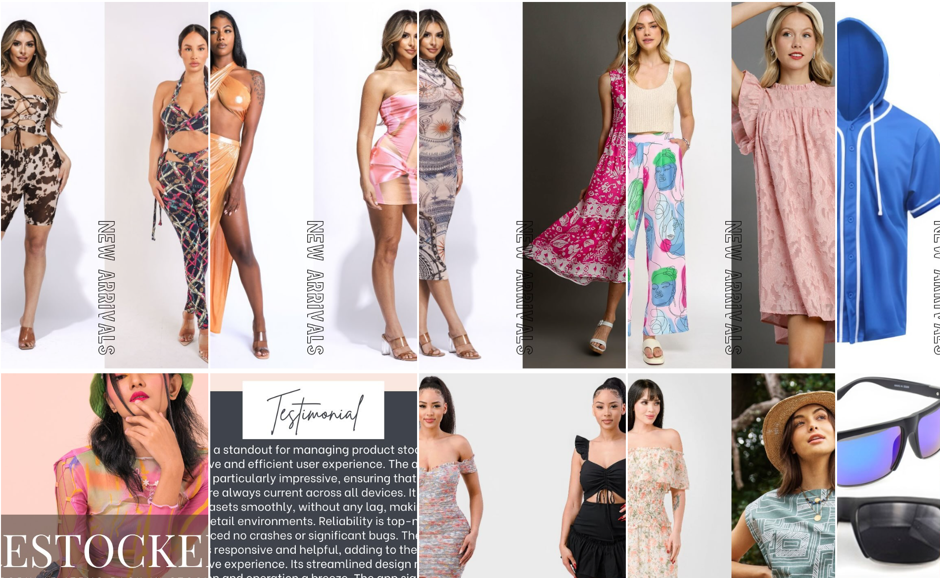 My Online Fashion Store展示一些真人女模特