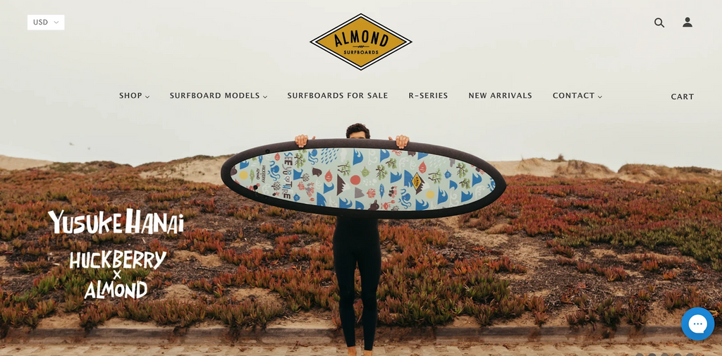 Almond_surfboards 在线商店