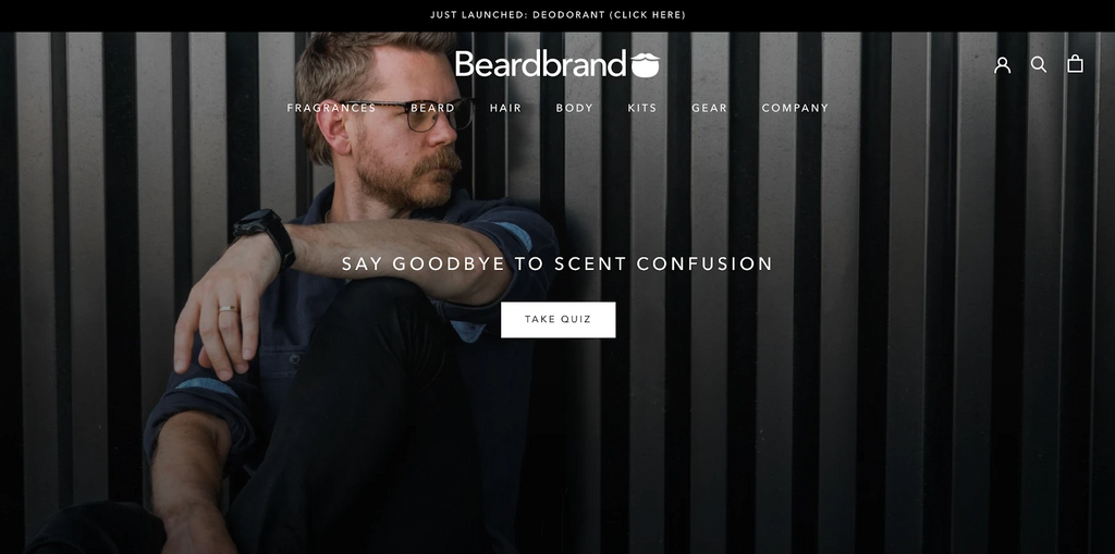 Beardbrand 官网