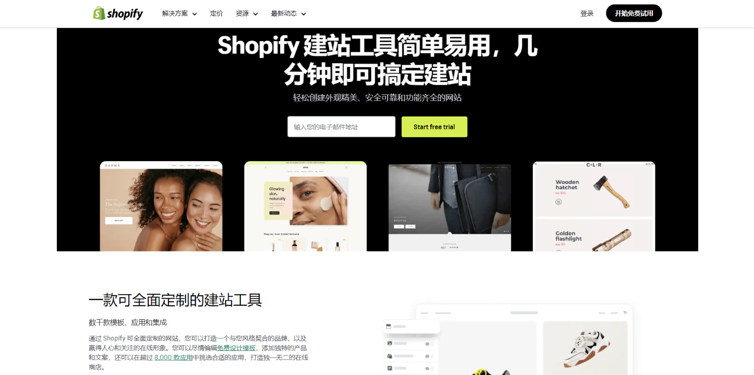 Shopify建站工具