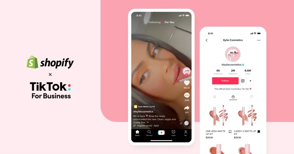 Shopify 与 TikTok 开展合作