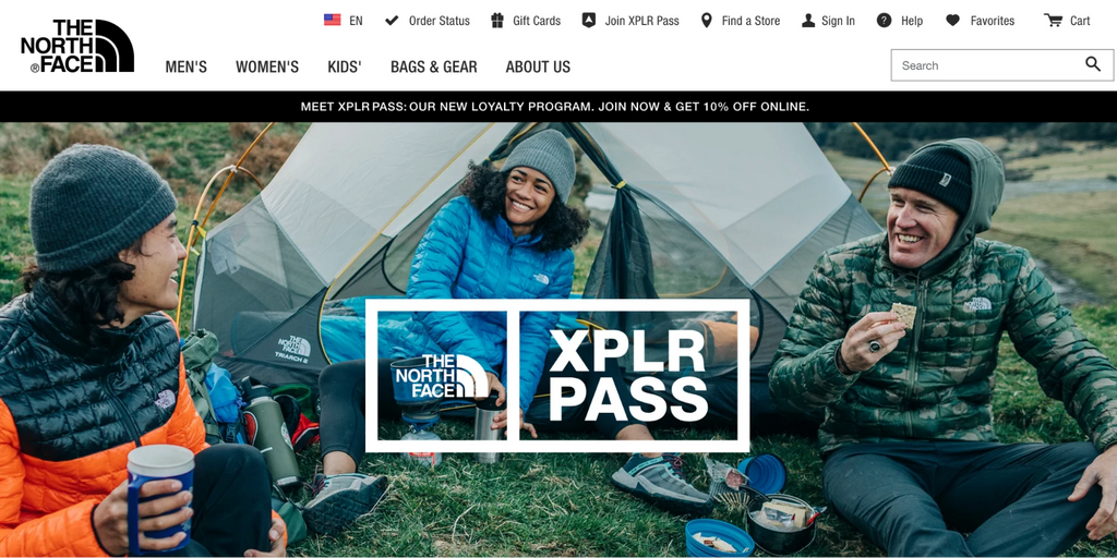 The North Face 的 XPLR Pass 计划