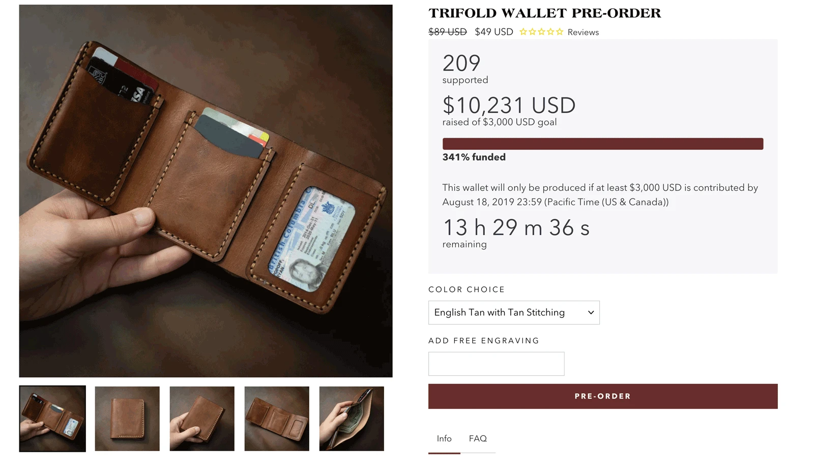 Trifold 使用Crowdfunder为Shopify商店引流