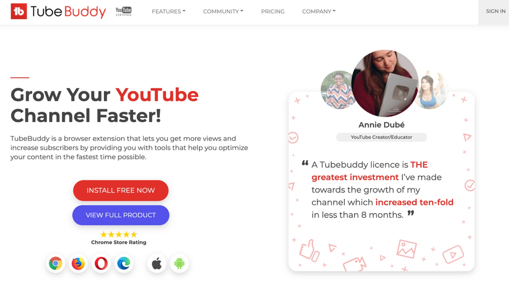 youtube 营销工具 tubebuddy