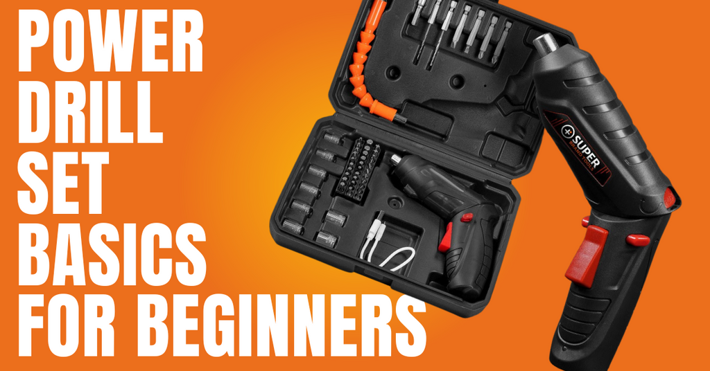 DIY Home Improvement 101: Power Drill Set Basics for Beginners