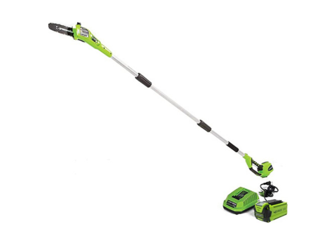 Greenworks 8-Inch 40V Cordless Pole Saw