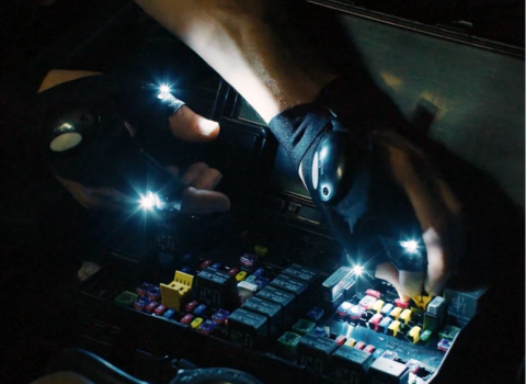 LED Gloves or Flashlight Gloves