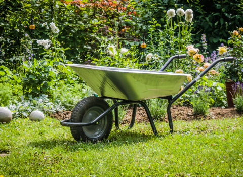 Heavy-Duty Wheelbarrow