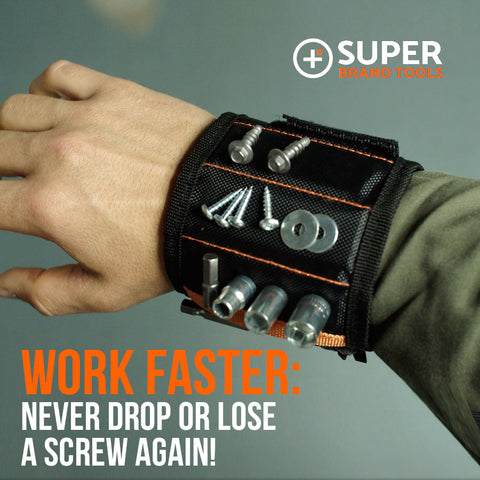Super Wristband - The Magnetic Tool Belt For Your Wrist!
