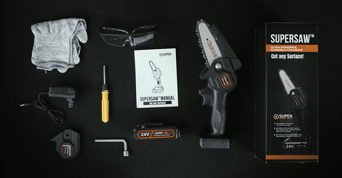 The SuperSaw - Ultra-Powerful Handheld Chainsaw
