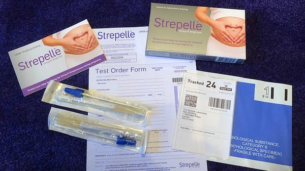 Strepelle Test Kit Contents