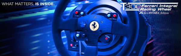 Exklusiv » Thrustmaster T300 Ferrari Alcantara Magnetshifter