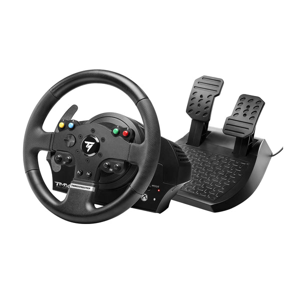 Thrustmaster T-GT II, Rennlenkrad mit Set aus 3 Pedalen, PS5, PS4, PC,  Echtzeit-Force-Feedback, Bürstenloser 40-Watt-Motor, Doppelriemensystem,  Magnet-Technologie, Austauschbares Lenkrad: : Games