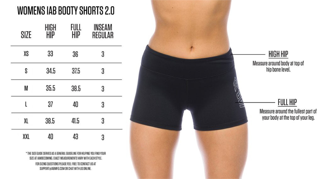 Usa Shorts Size Chart