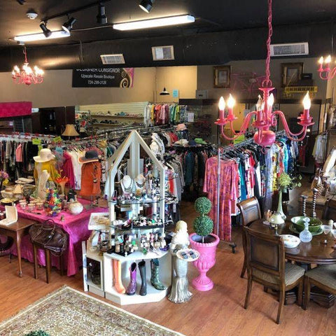 Shop and Consign at Designer Consignor Peters Township and Tanger Outlets for quality used clothing and used furniture
