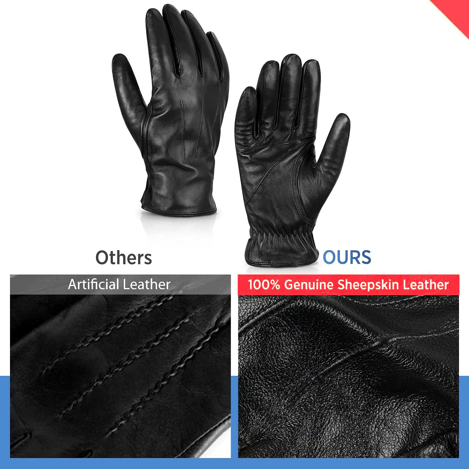 High Quality Leather Gloves-(Black) | Dominance – Dominance pk