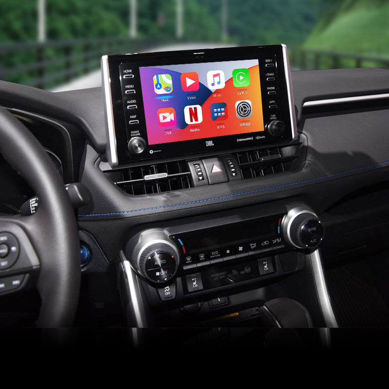 Toyota RAV4 (1821) Apple CarPlay + Android Auto. The Fitting Bay