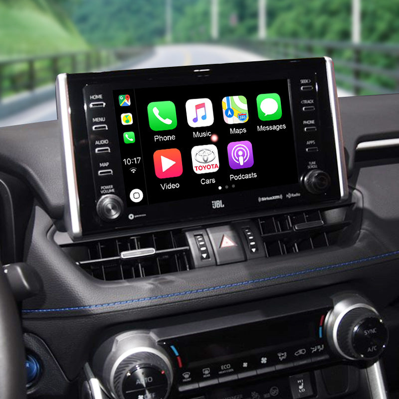 Toyota RAV4 (1821) Apple CarPlay + Android Auto. The Fitting Bay