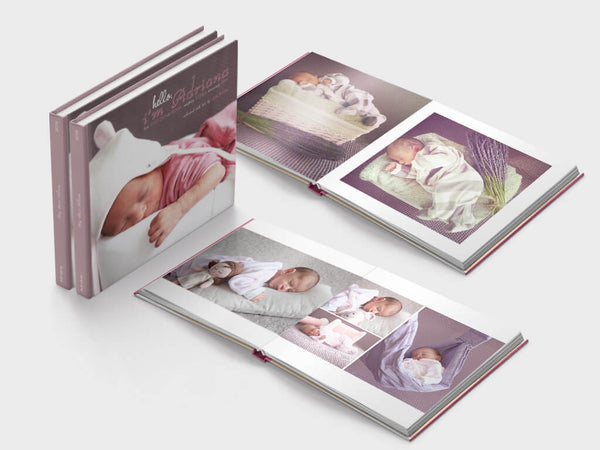 baby photo album book