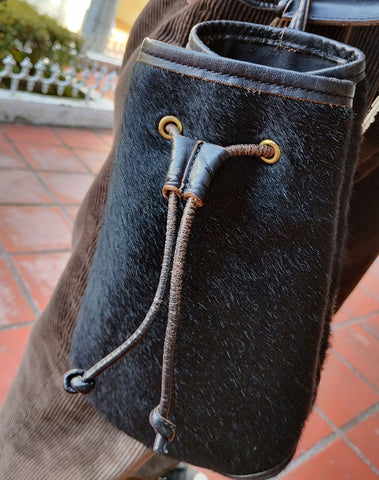 Horsehair pouch